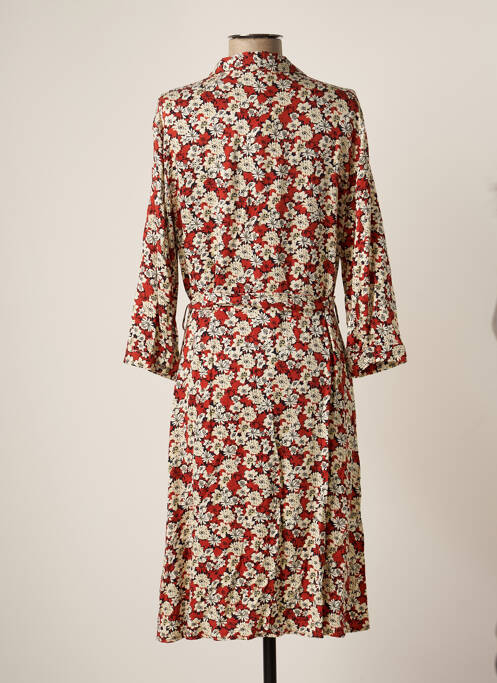 Robe mi-longue marron GARCIA pour femme