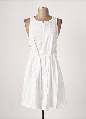 Robe courte sans manche sans manche blanc G STAR femme