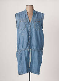 Robe courte sans manche sans manche bleu G STAR femme