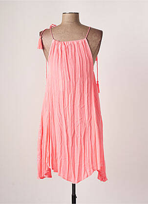 Tunique sans manche tissage crêpe rose O'NEILL femme
