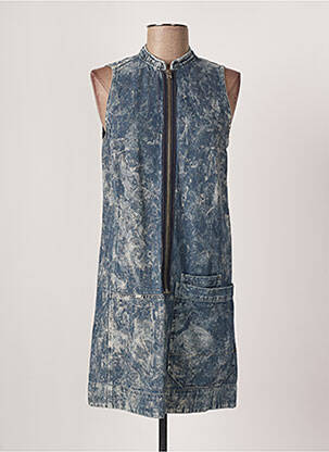Robe courte sans manche sans manche bleu G STAR femme