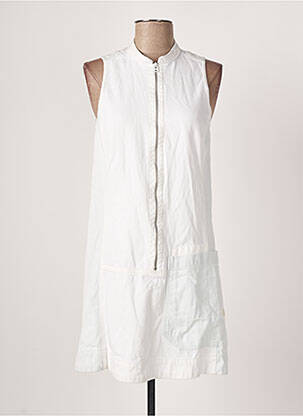 Robe longue sans manche sans manche blanc G STAR femme