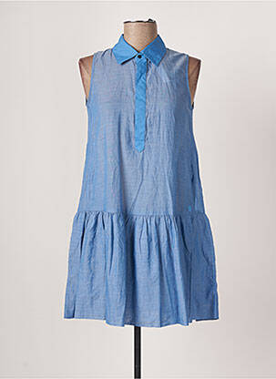 Robe courte sans manche sans manche bleu G STAR femme