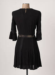 Robe courte noir CALIE pour femme seconde vue