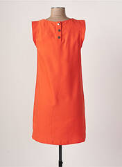 Robe courte orange NAF NAF pour femme seconde vue