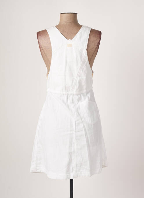 Robe courte blanc G STAR pour femme