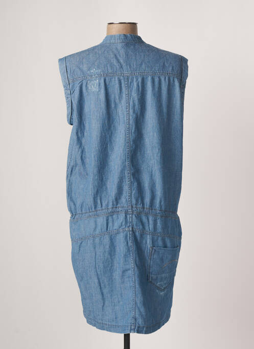 Robe courte bleu G STAR pour femme