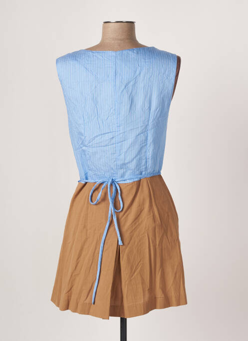 Robe courte bleu THE KORNER pour femme