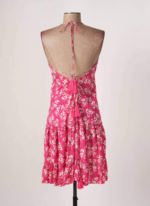 Robe courte rose GOA pour femme