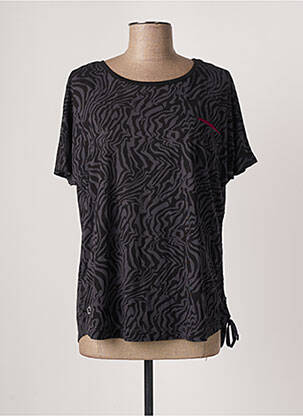 Top stretch manches courtes gris STOOKER WOMEN femme