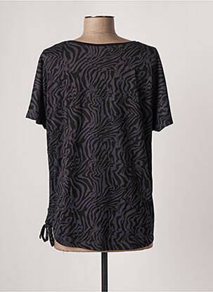 Top stretch manches courtes gris STOOKER WOMEN femme