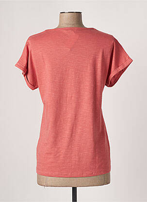Top stretch manches courtes rose DAMART femme