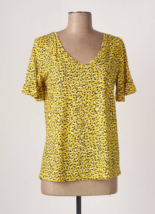 T-shirt jaune GARCIA pour femme