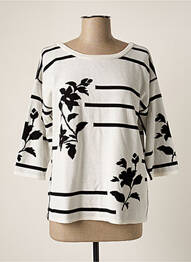 Pull coupe cintrée manches 3/4 noir LE PETIT BAIGNEUR femme