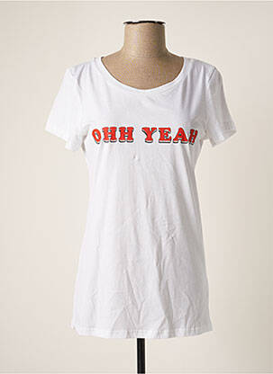 T-shirt sérigraphie manches courtes rouge G-MAXX femme