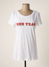 T-shirt sérigraphie manches courtes rouge G-MAXX femme