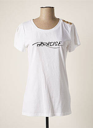 T-shirt blanc G-MAXX pour femme