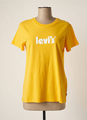 T-shirt jaune LEVIS pour femme
