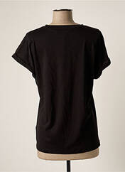 T-shirt noir GARCIA pour femme seconde vue
