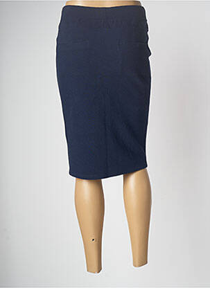 Jupe mi-longue taille haute bleu G STAR femme