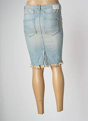 Jupe mi-longue taille normale bleu G STAR femme