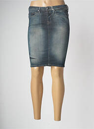 Jupe mi-longue taille normale bleu G STAR femme