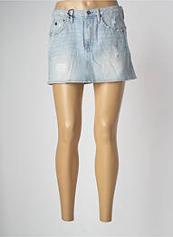 Mini-jupe taille normale bleu G STAR femme