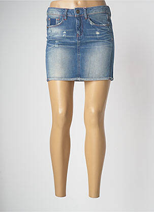 Mini-jupe taille normale bleu G STAR femme