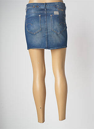 Mini-jupe taille normale bleu G STAR femme