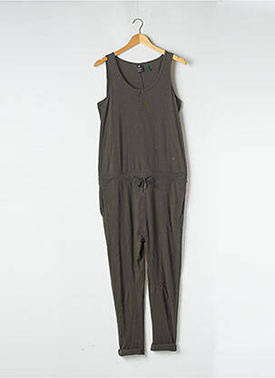 Combi-pantalon fermeture boutonnée sur le devant sans manche gris G STAR femme