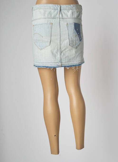 Jupe courte bleu G STAR pour femme