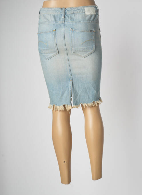 Jupe mi-longue bleu G STAR pour femme