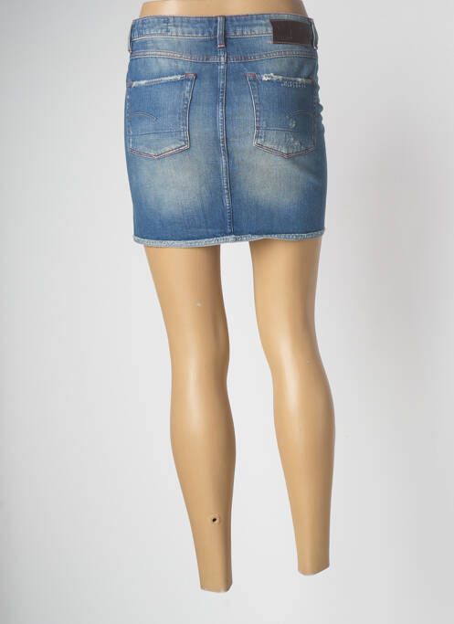 Mini-jupe bleu G STAR pour femme