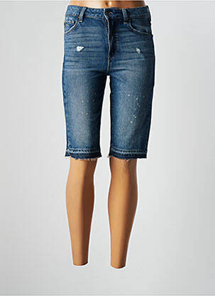 Bermuda coupe droite taille normale bleu G STAR femme