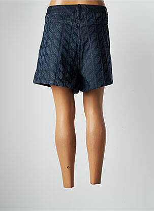 Short fermeture zippée sous rabat boutonné taille normale bleu G STAR femme