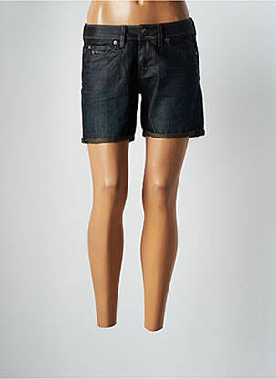 Short fermeture zippée sous rabat boutonné taille basse noir G STAR femme