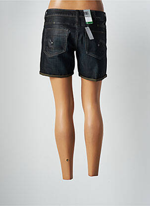 Short fermeture zippée sous rabat boutonné taille basse noir G STAR femme