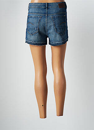 Short fermeture zippée sous rabat boutonné taille normale bleu G STAR femme