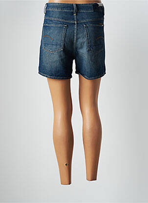 Short fermeture zippée sous rabat boutonné taille normale bleu G STAR femme