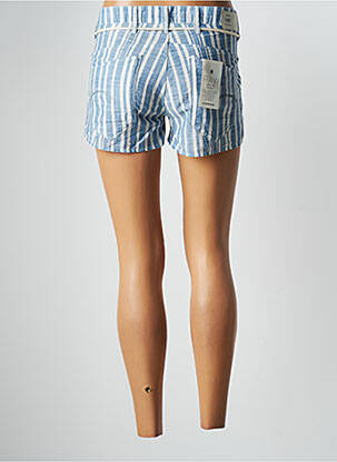 Short fermeture zippée sous rabat boutonné taille normale bleu G STAR femme