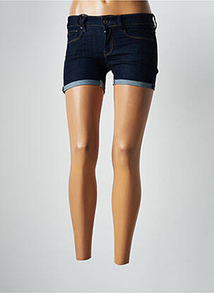 Short finition revers taille basse bleu G STAR femme
