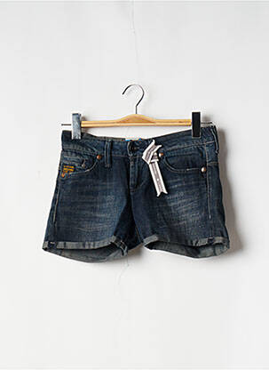 Short finition revers taille basse bleu G STAR femme