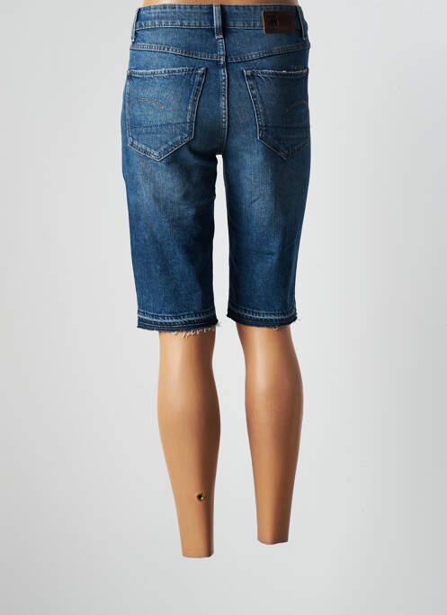 Bermuda bleu G STAR pour femme