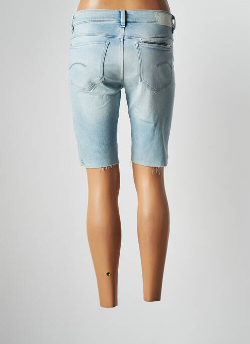 Bermuda bleu G STAR pour femme