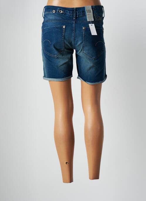 Short bleu G STAR pour femme