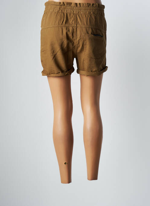 Short marron G STAR pour femme