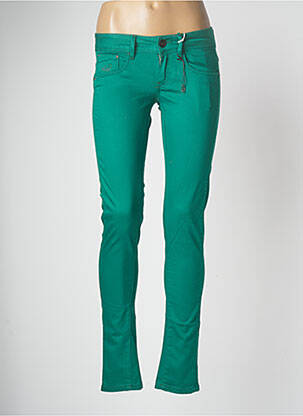 Jeans skinny stretch taille basse vert G STAR femme