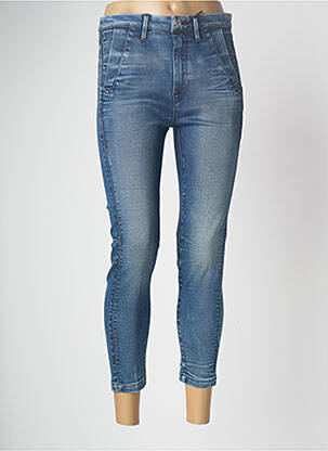 Jeans coupe slim slim taille basse bleu G STAR femme