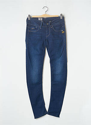 Jeans skinny stretch taille basse bleu G STAR femme