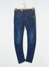 Jeans skinny stretch taille basse bleu G STAR femme